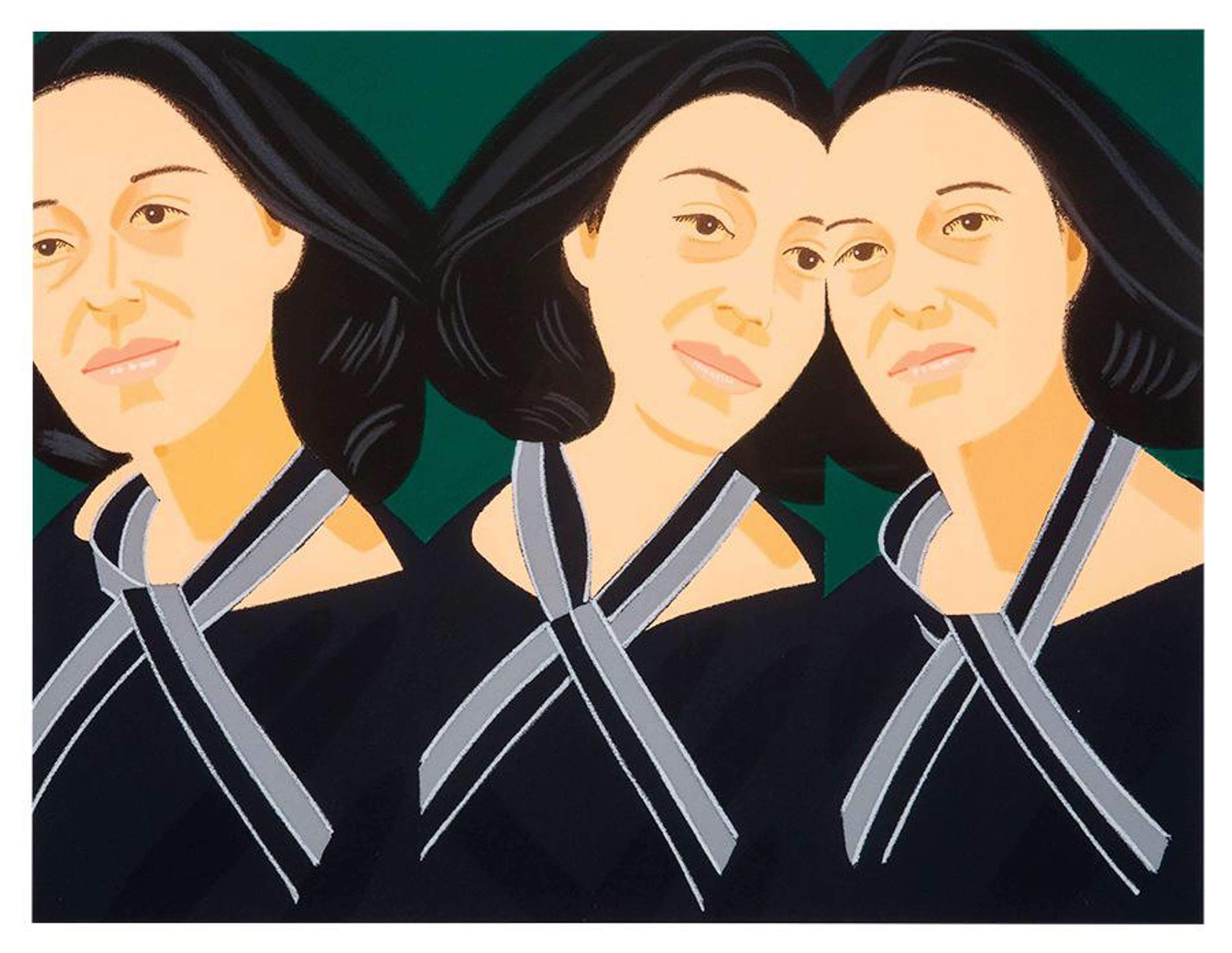 Grey Ribbon - Signed Print by Alex Katz 1990 - MyArtBroker