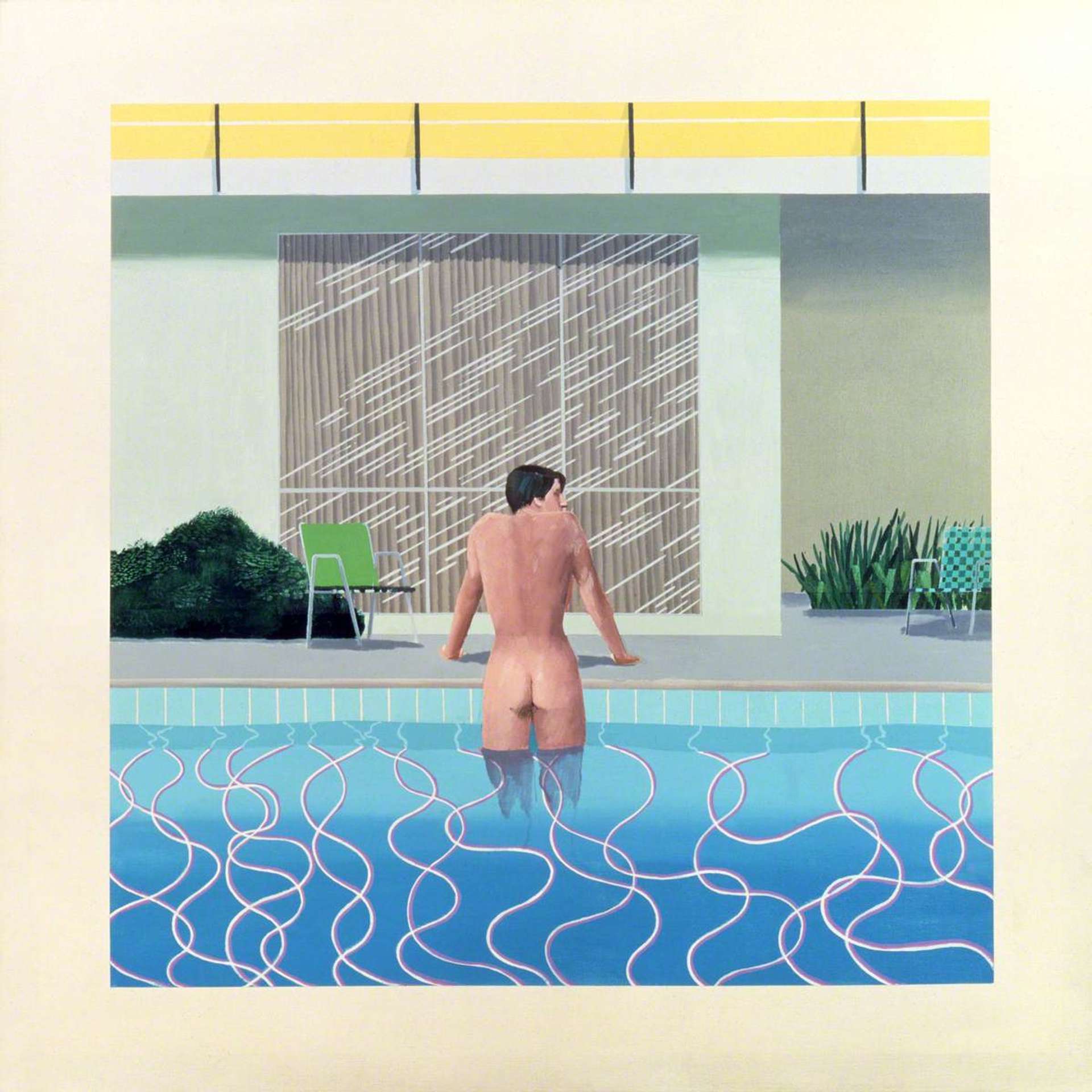 Image © Art UK / Peter Getting Out Of Nick's Pool by David Hockney - MyArtBroker