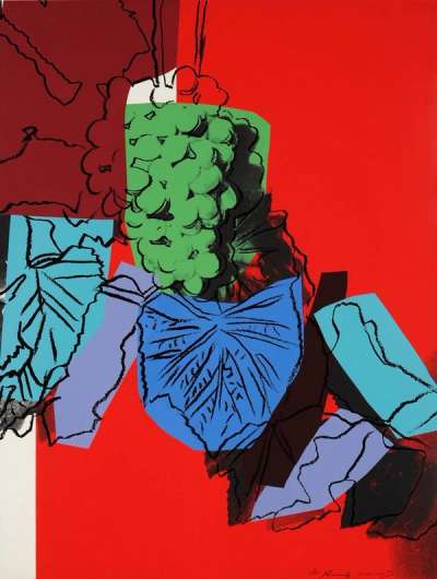 Grapes (F. & S. II.194) - Signed Print by Andy Warhol 1979 - MyArtBroker