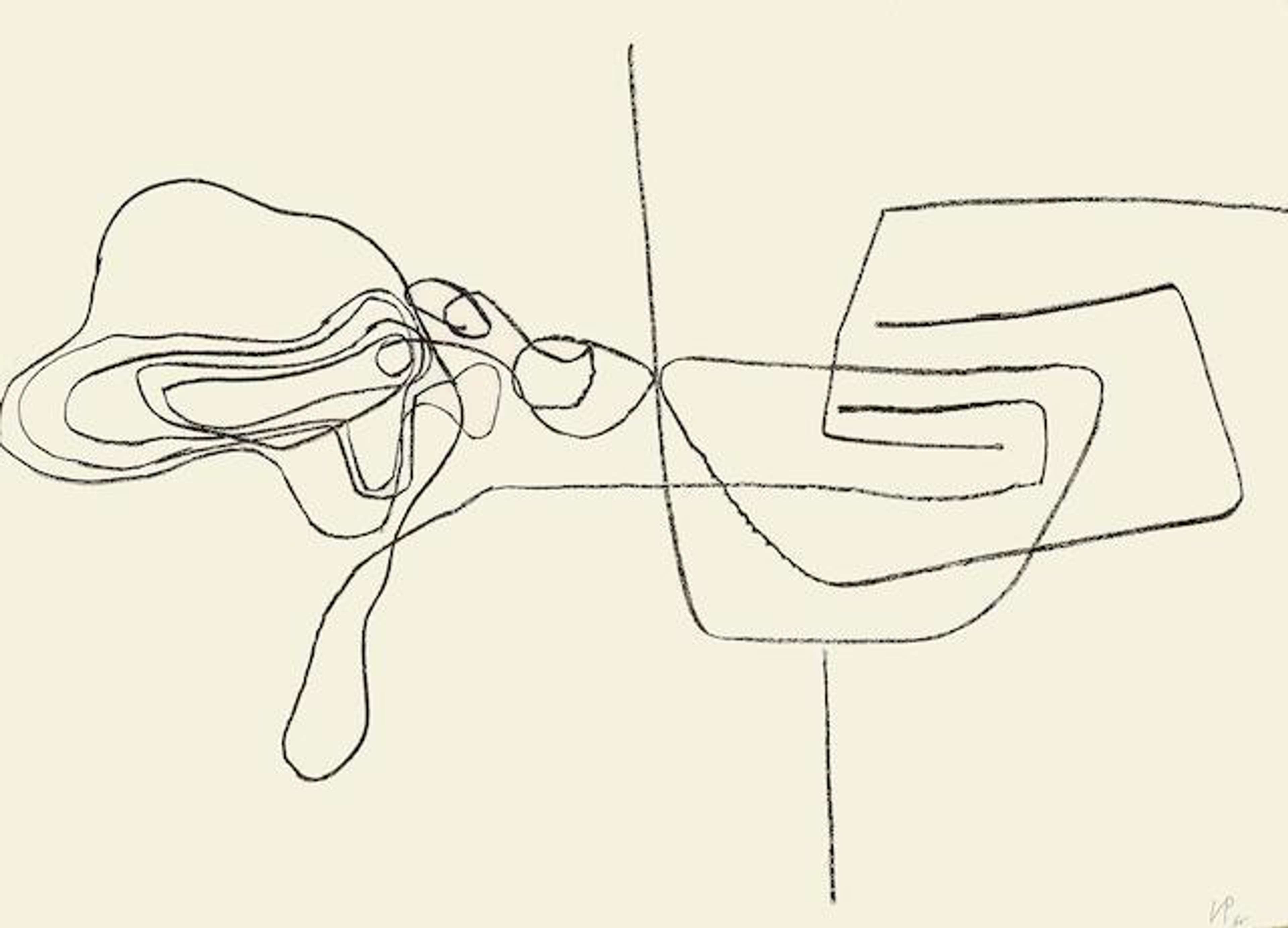 Points Of Contact No. 3 - Signed Print by Victor Pasmore 1965 - MyArtBroker