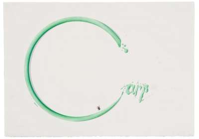 Carp With Fly - Signed Print by Ed Ruscha 1969 - MyArtBroker