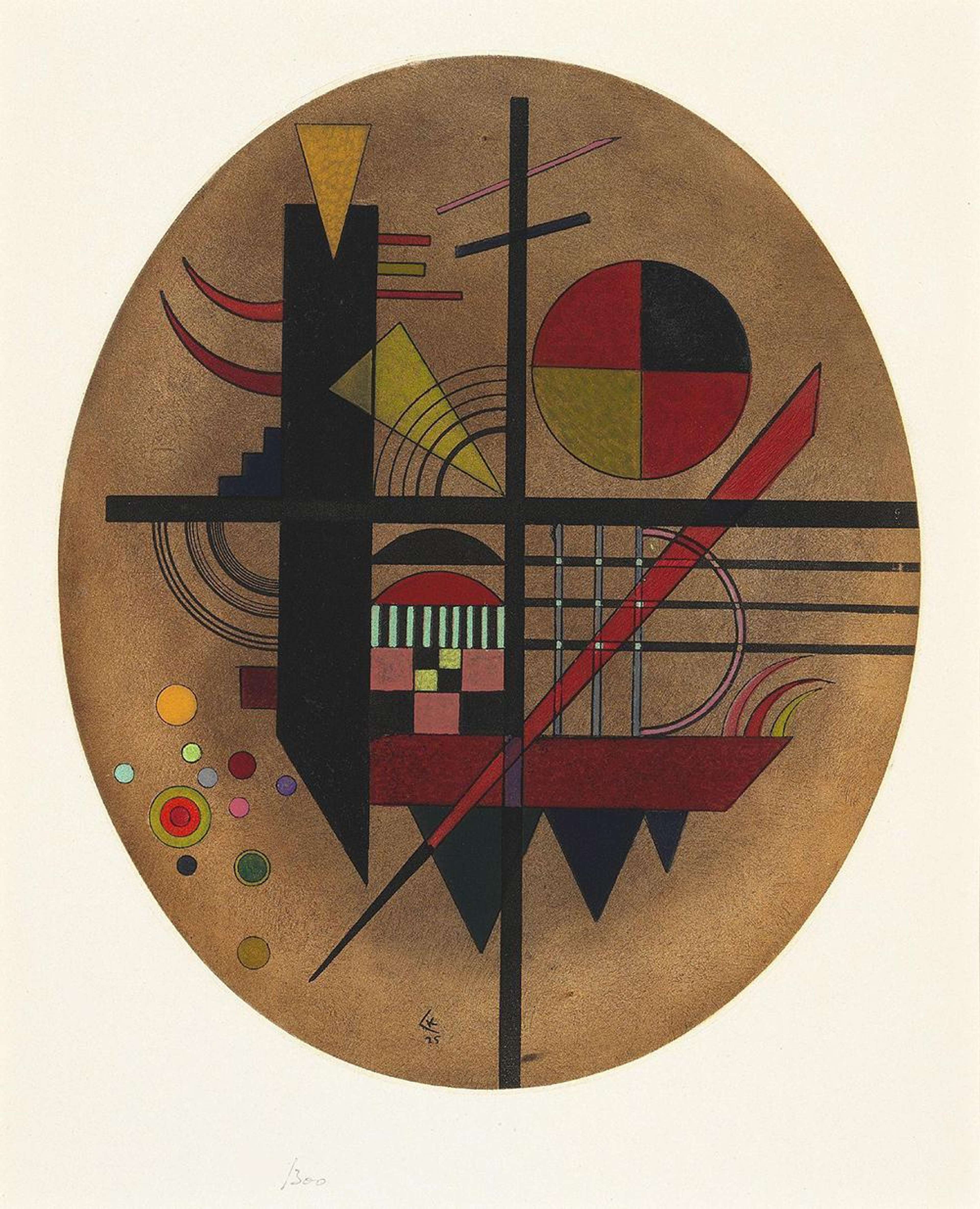 Message Intime - Signed Print by Wassily Kandinsky 1925 - MyArtBroker