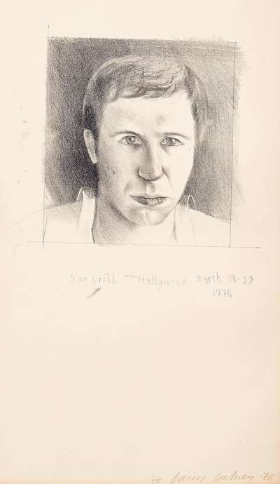 Donald Cribb - Signed Print by David Hockney 1971 - MyArtBroker