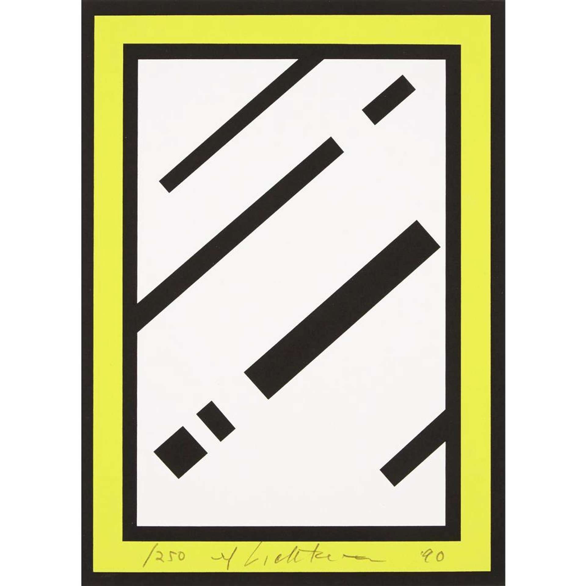Mirror - Signed Print by Roy Lichtenstein 1990 - MyArtBroker