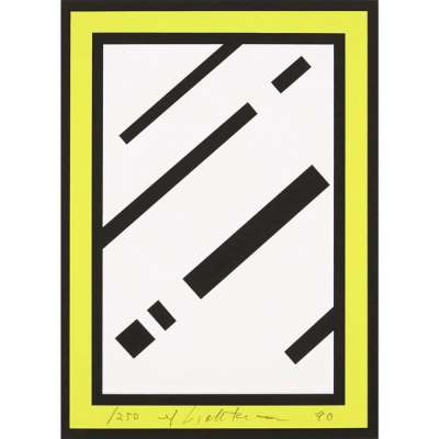 Roy Lichtenstein: Mirror - Signed Print