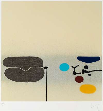 Points Of Contact No. 28 - Signed Print by Victor Pasmore 1979 - MyArtBroker
