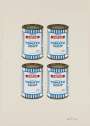 Banksy: Soup Cans Quad (cream paper) - Signed Print