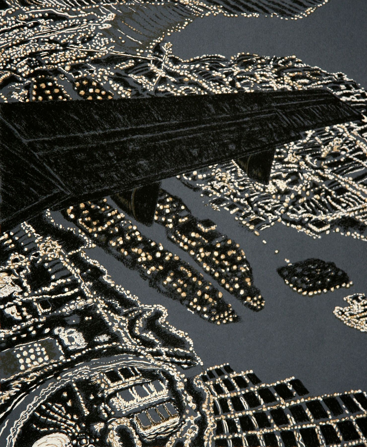 Yvonne Jacquette Night View Wing II (Signed Print) 1992 | MyArtBroker