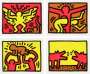 Keith Haring: Pop Shop IV (complete set) - Signed Print