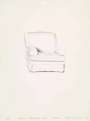David Hockney: Slightly Damaged Chair, Malibu - Signed Print