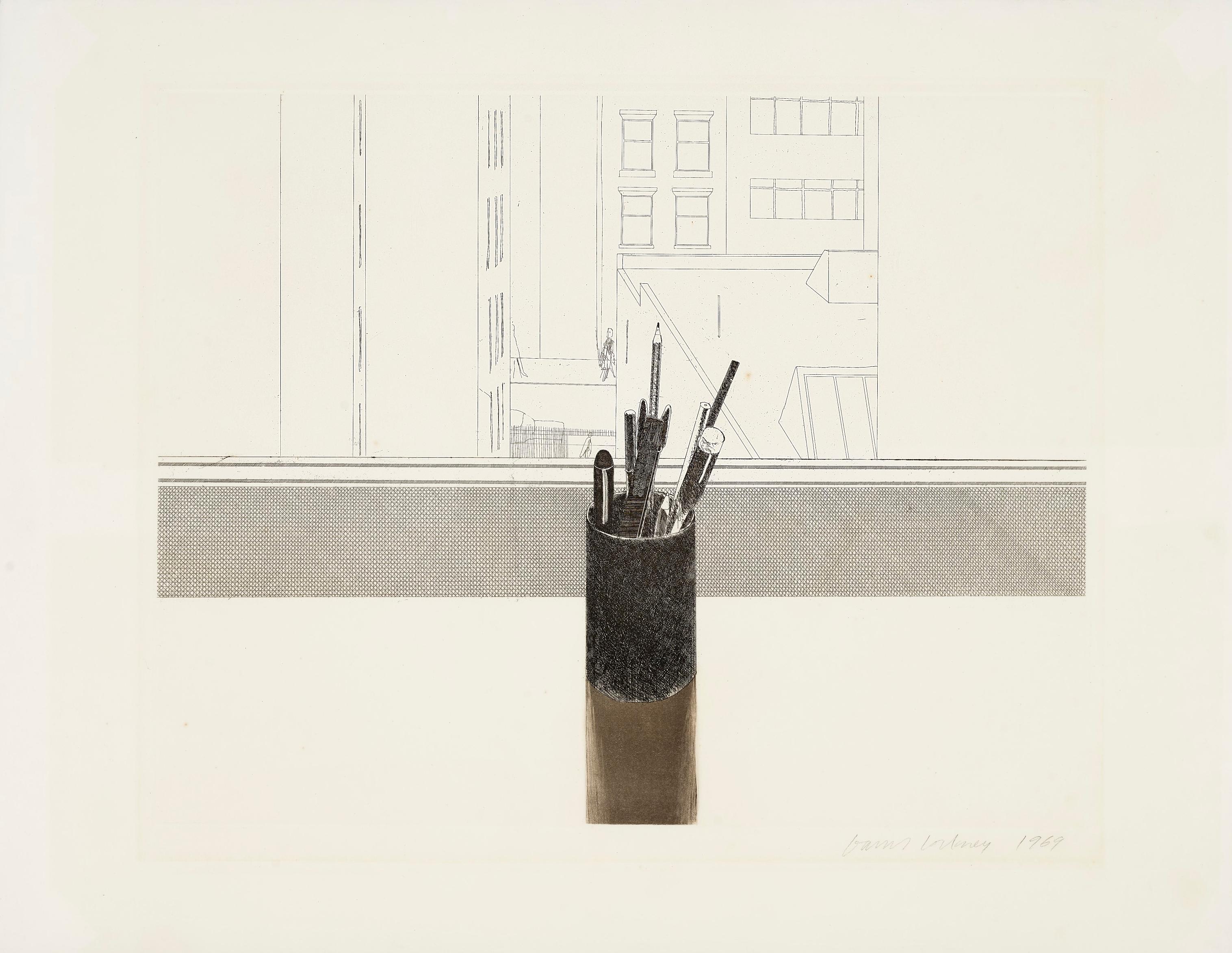 ♤ Giovannetti Still Life 鉛筆画 約30x40cm