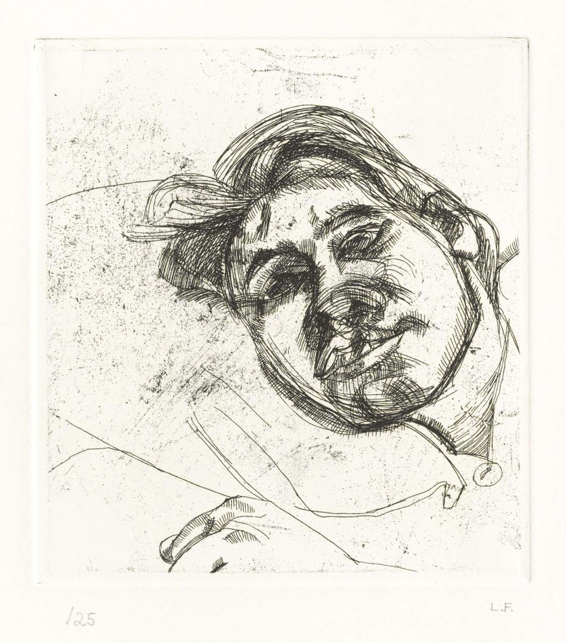 Lucian Freud: Bella Second Version - Signed Print