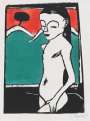 Erich Heckel: Standing Child - Signed Print