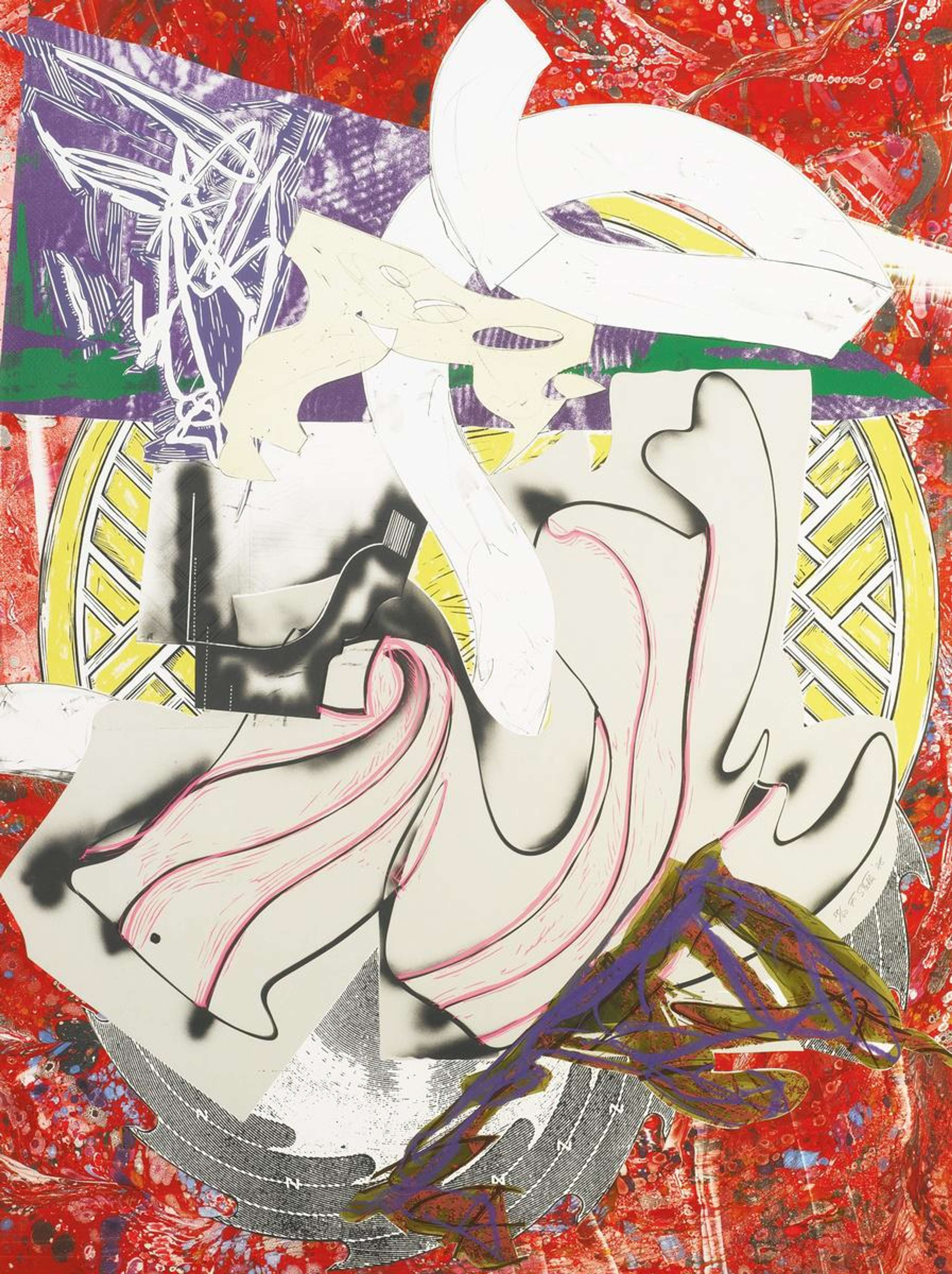 Ahab - Signed Print by Frank Stella 1988 - MyArtBroker