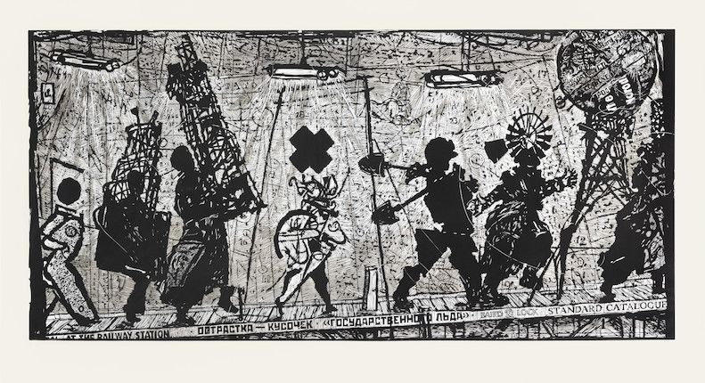 William Kentridge Eight Figures (Signed Print) 2010 | MyArtBroker