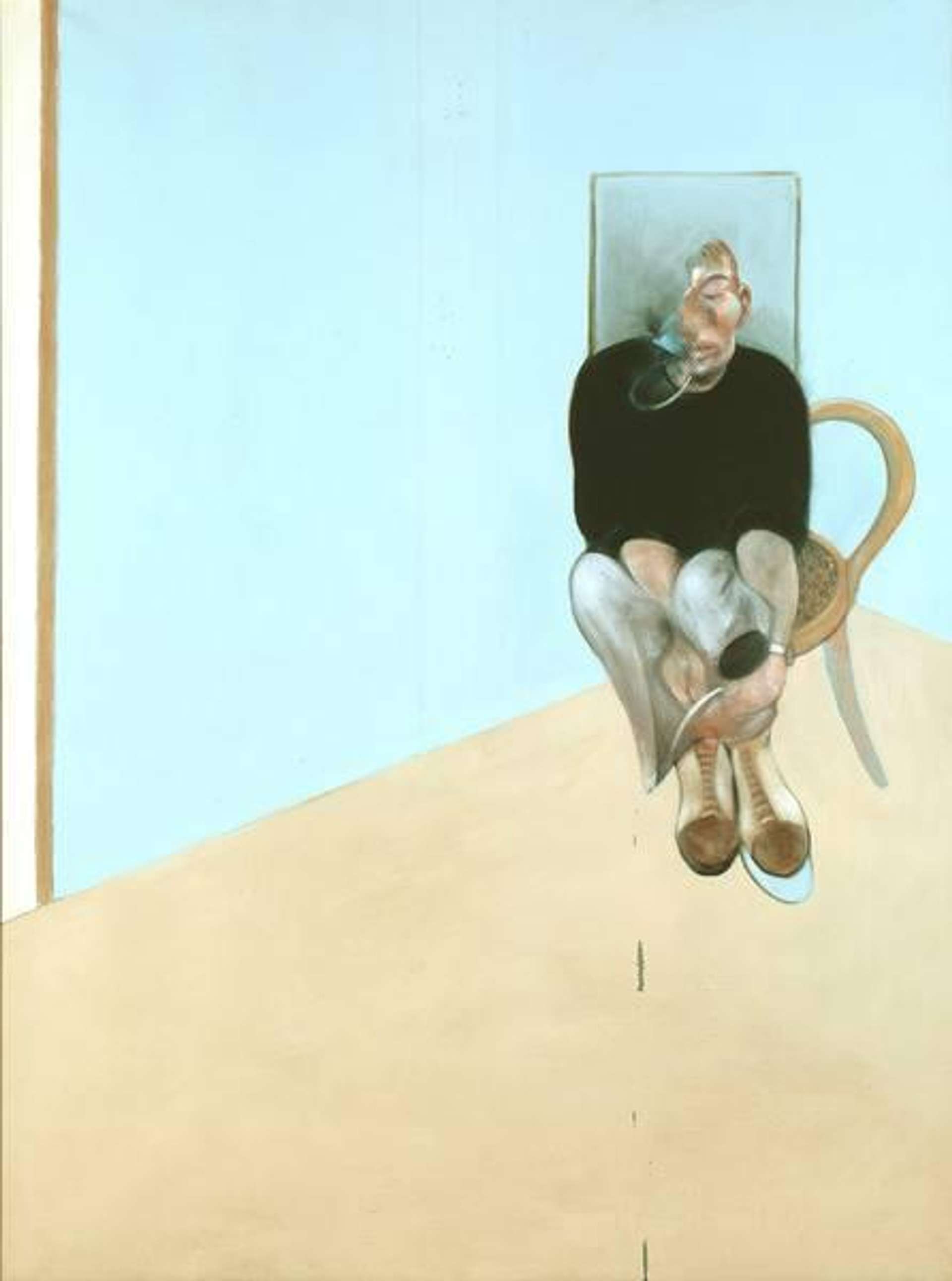 Francis Bacon: Study For Self-Portrait 1982 - Signed Print