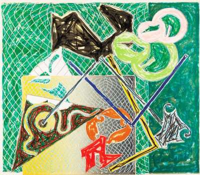 Shards V - Signed Print by Frank Stella 1982 - MyArtBroker