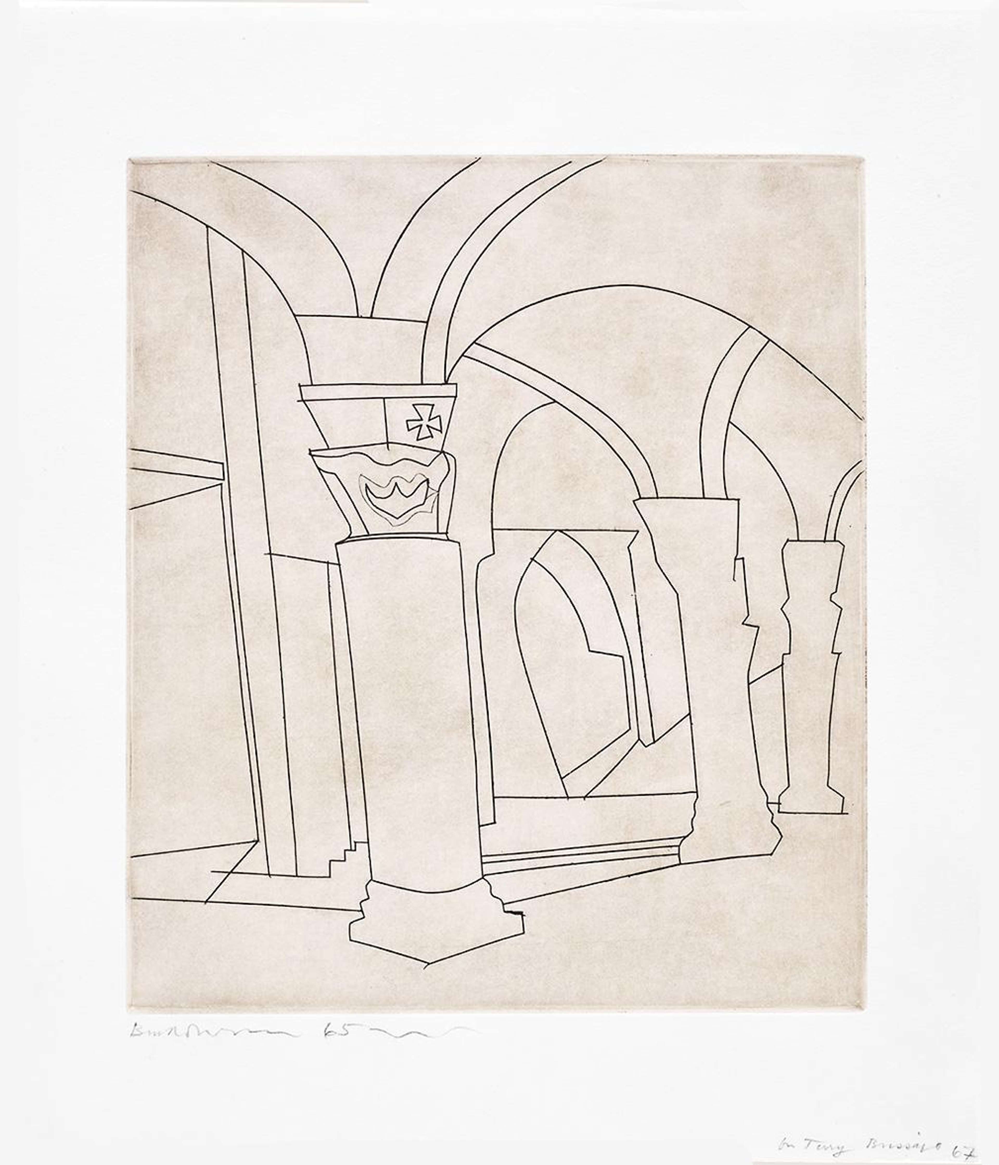 Aquileia - Signed Print by Ben Nicholson 1965 - MyArtBroker