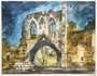 John Piper: Kirkham Priory Gateway - Signed Print