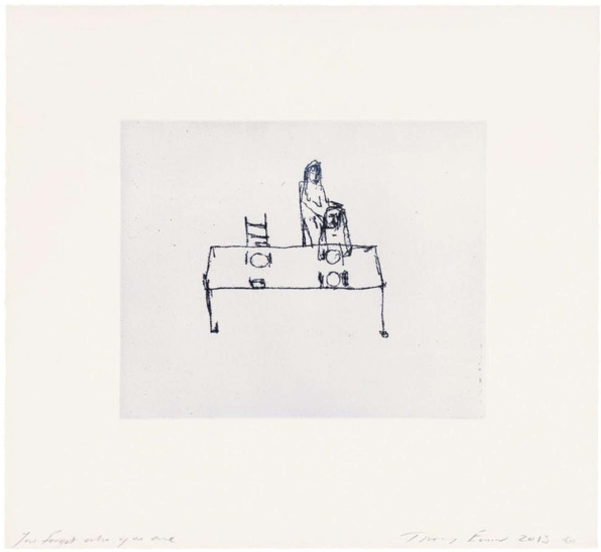 Tracey Emin: You Forgot Who You Are - Signed Print