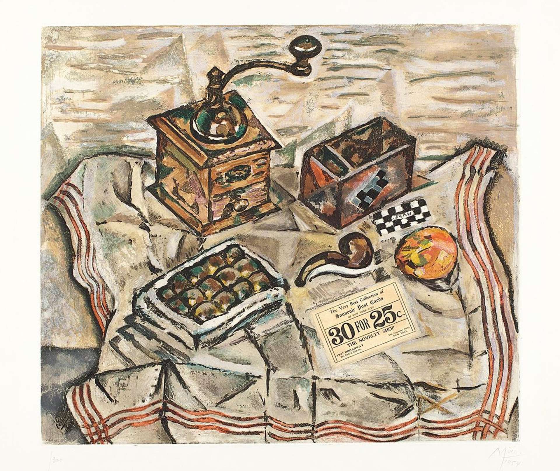 Le Moulin - Signed Print by Joan Miró 1954 - MyArtBroker