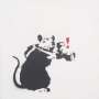 Banksy: Paparazzi Rat - Signed Spray Paint