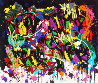 The Fall - Signed Print by JonOne 2013 - MyArtBroker