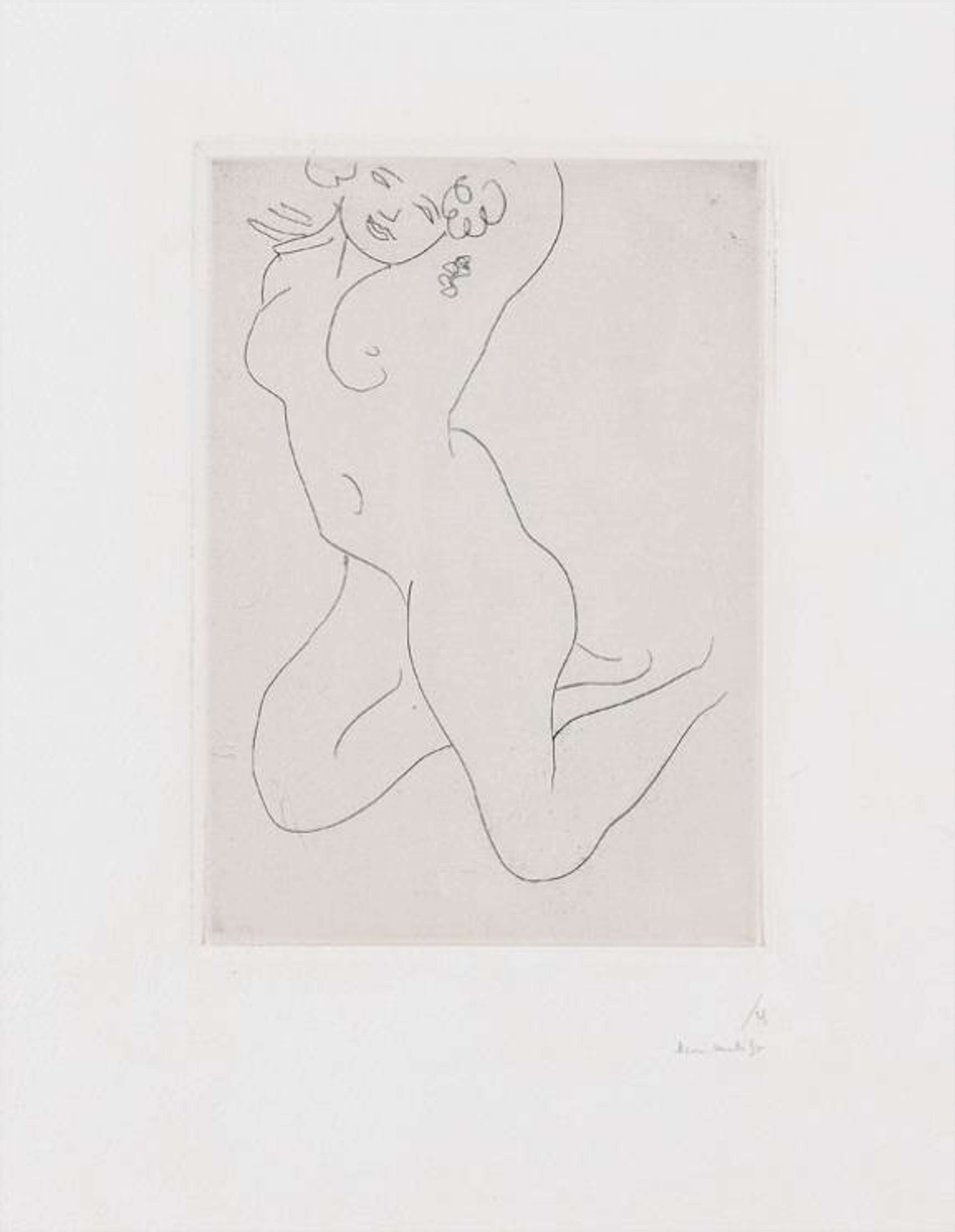 Nu À Genoux, Bras Derrière La Tête - undefined by Henri Matisse 1930 - MyArtBroker