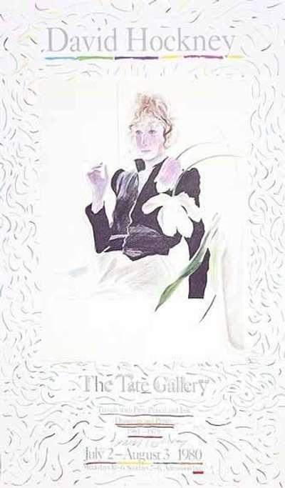 David Hockney: David Hockney, The Tate Gallery, Drawings And Prints - Unsigned Print