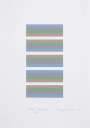 Bridget Riley: Intervals 3 (orange/blue) - Signed Print