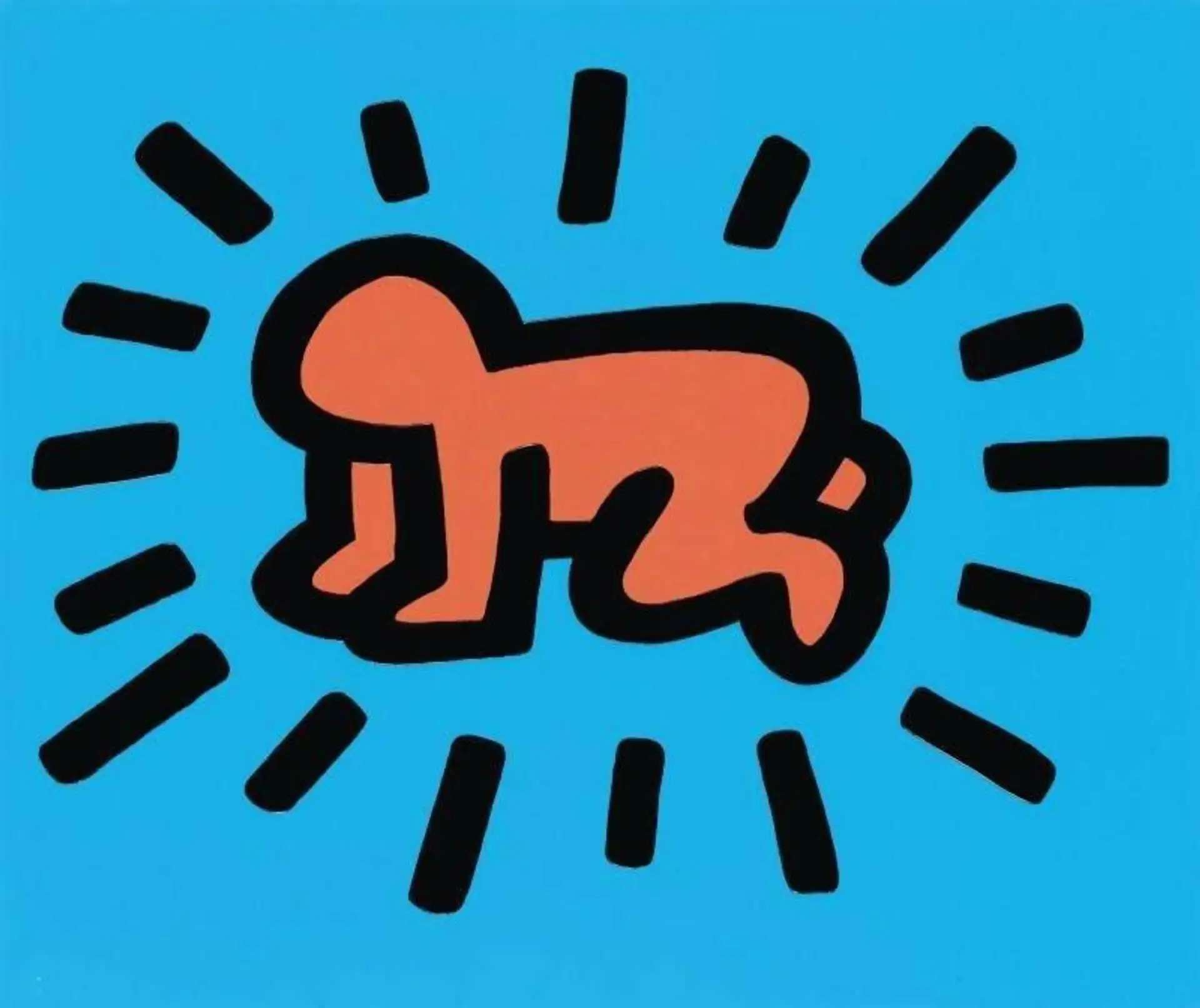 Radiant Baby by Keith Haring