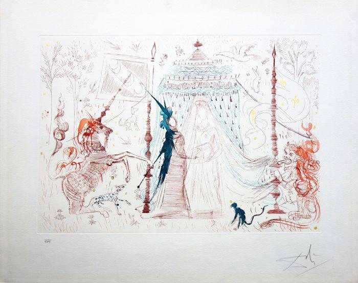 Salvador Dali Le Tricorne (portfolio) (Signed Print) 1958