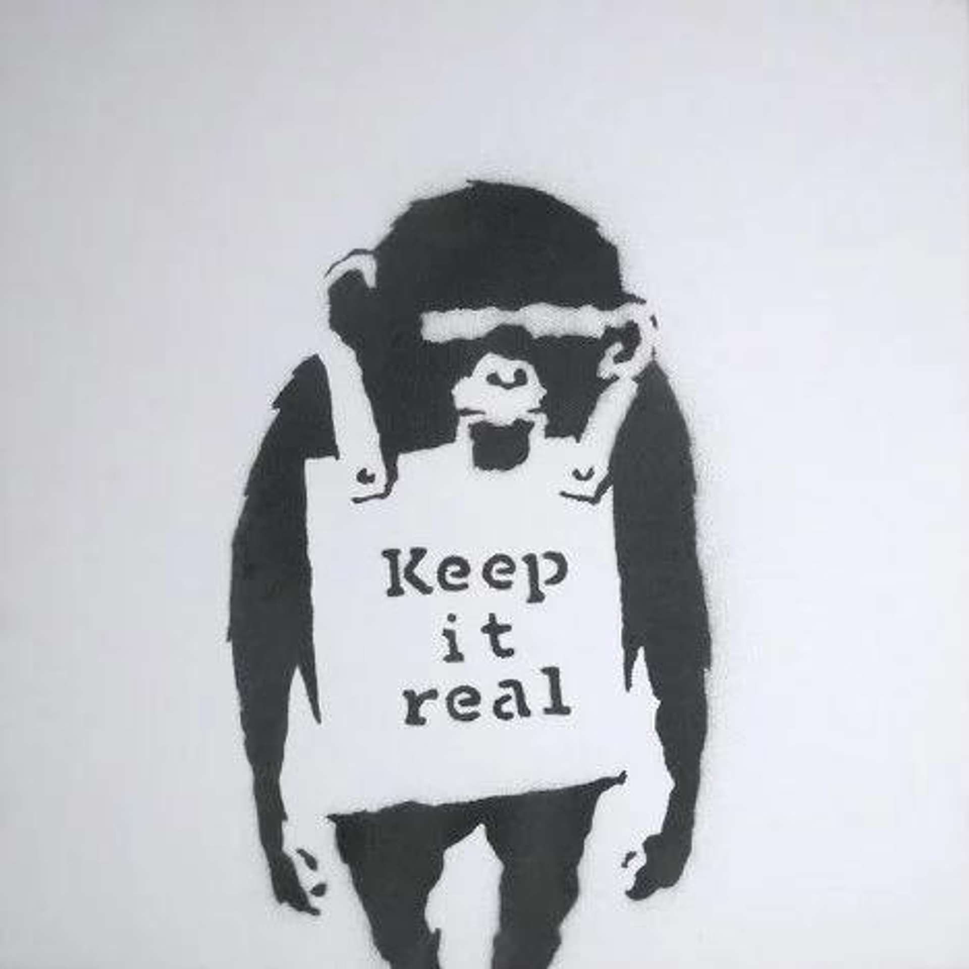 Keep It Real by Banksy