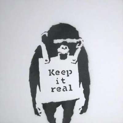 Banksy: Keep It Real - Mixed Media