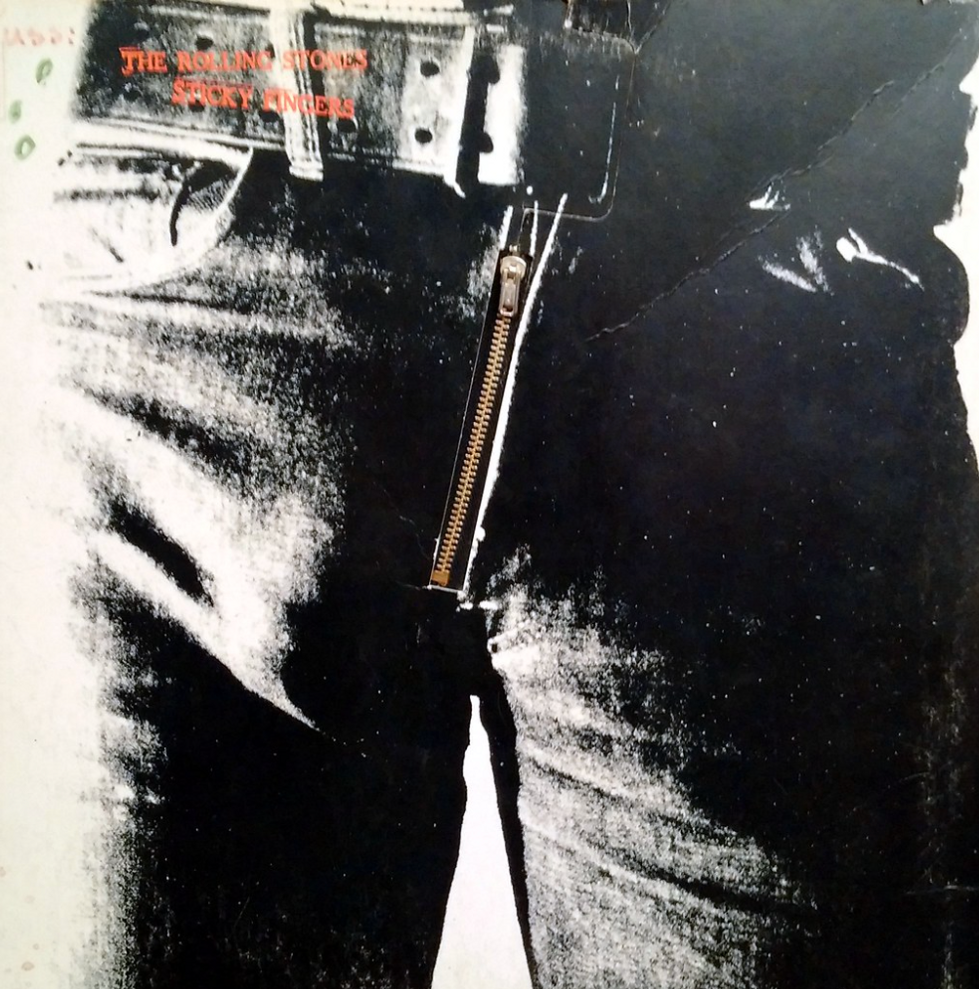 The Rolling Stones' "Sticky Fingers" Album Cover by Andy Warhol