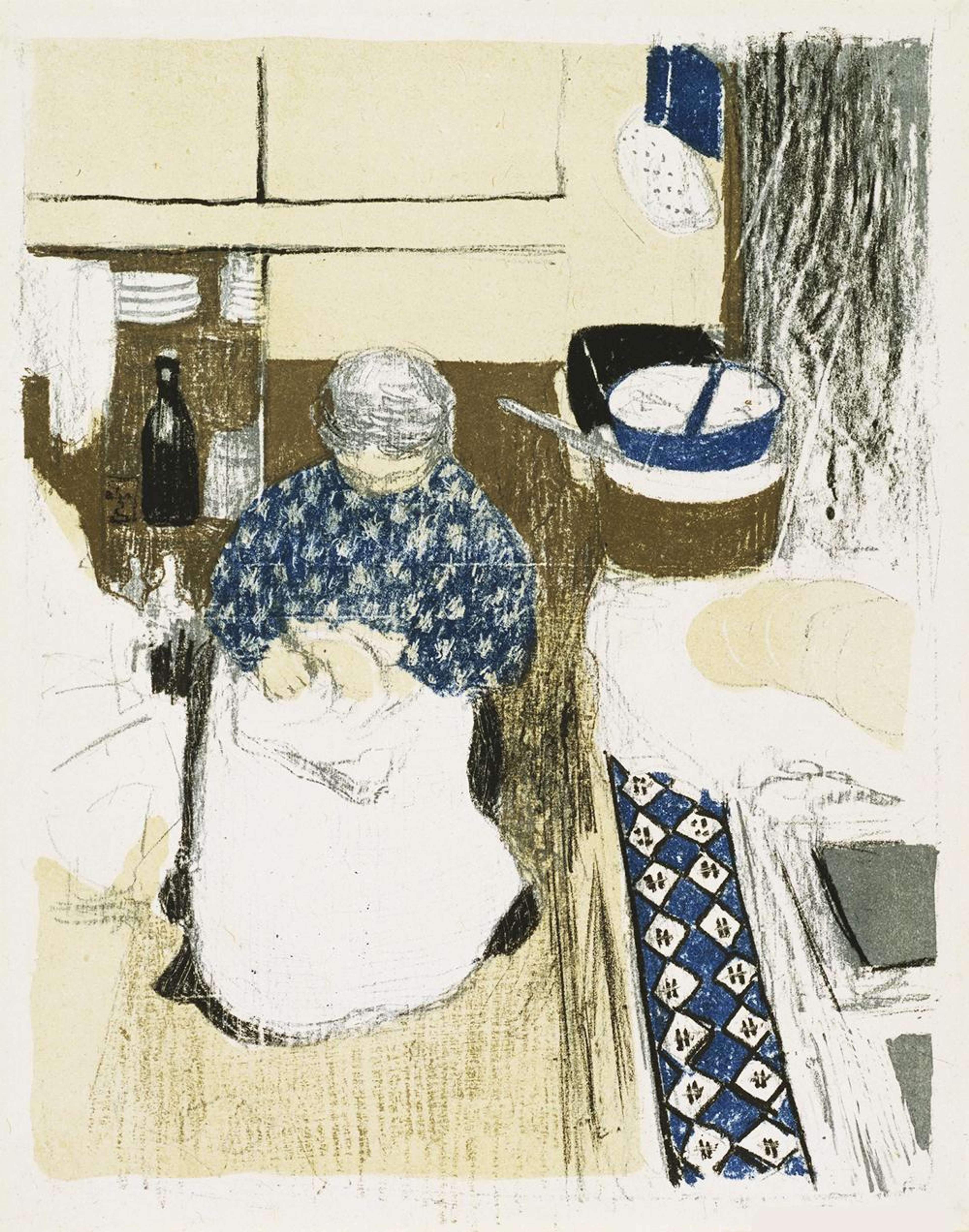 La Cuisinière - Unsigned Print by Edouard Vuillard 1899 - MyArtBroker