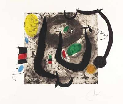 Les Armes Du Sommeil - Signed Print by Joan Miró 1970 - MyArtBroker