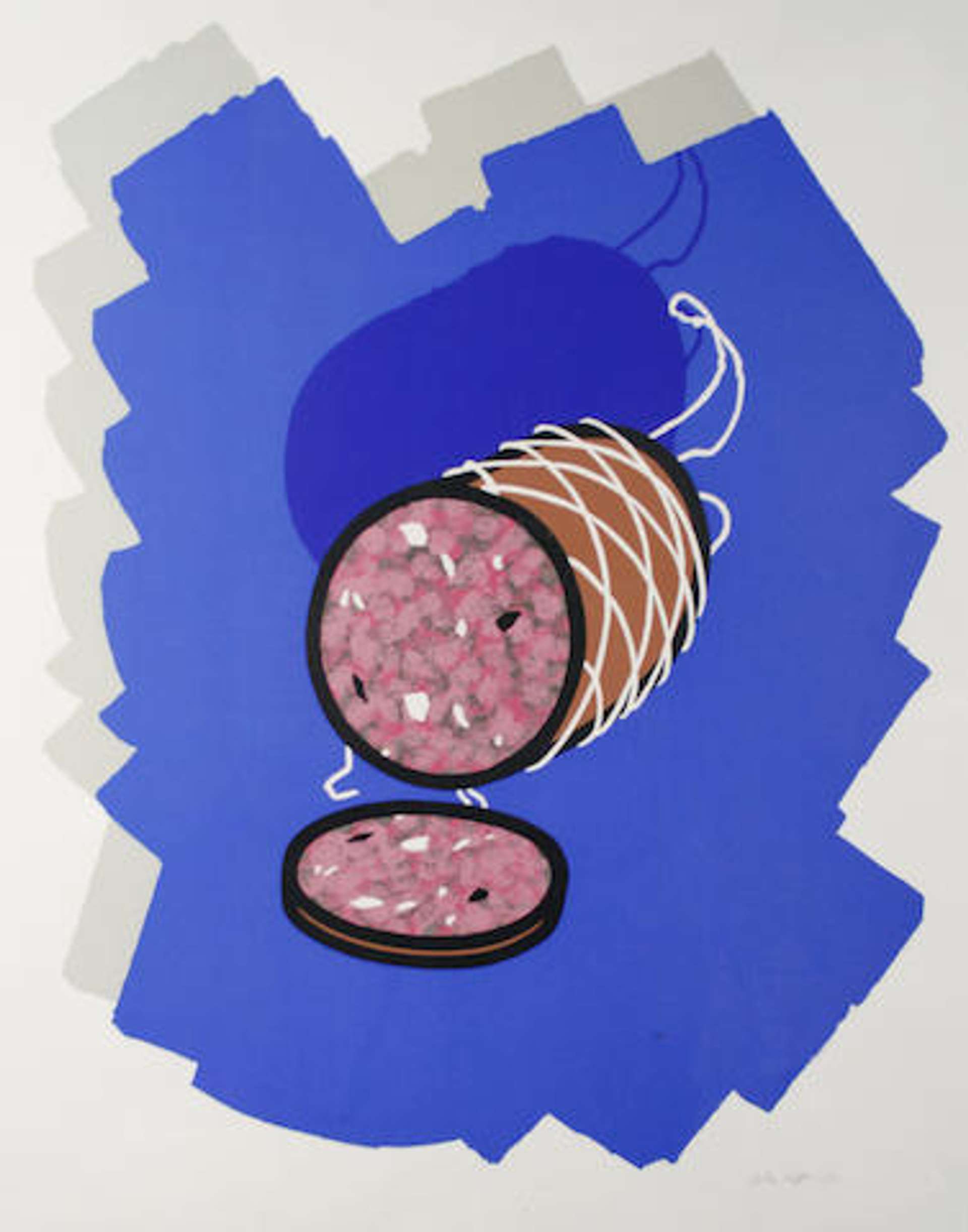 Big Sausage - Signed Print by Patrick Caulfield 1978 - MyArtBroker
