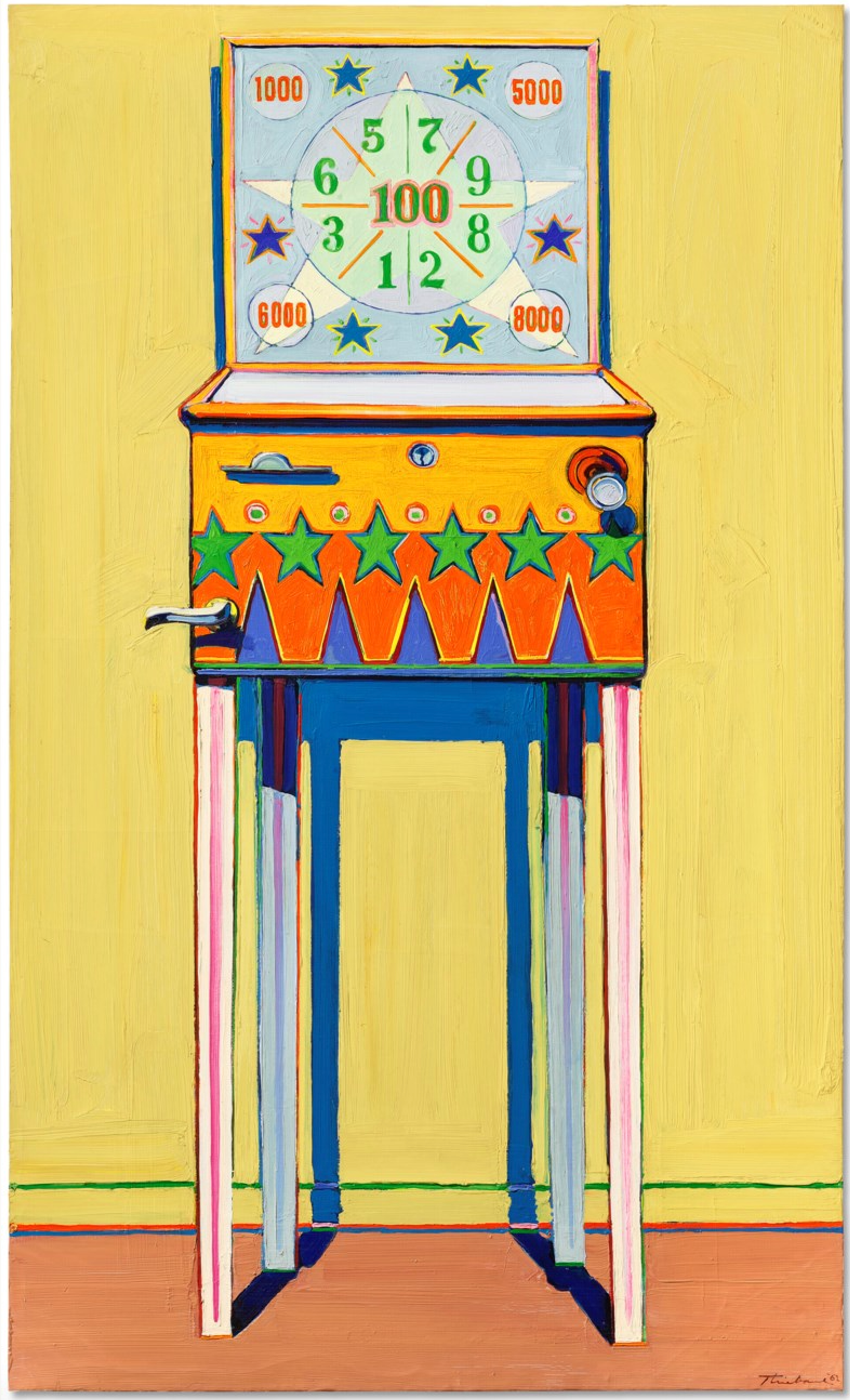 Star Pinball by Wayne Thiebaud - Christie's 