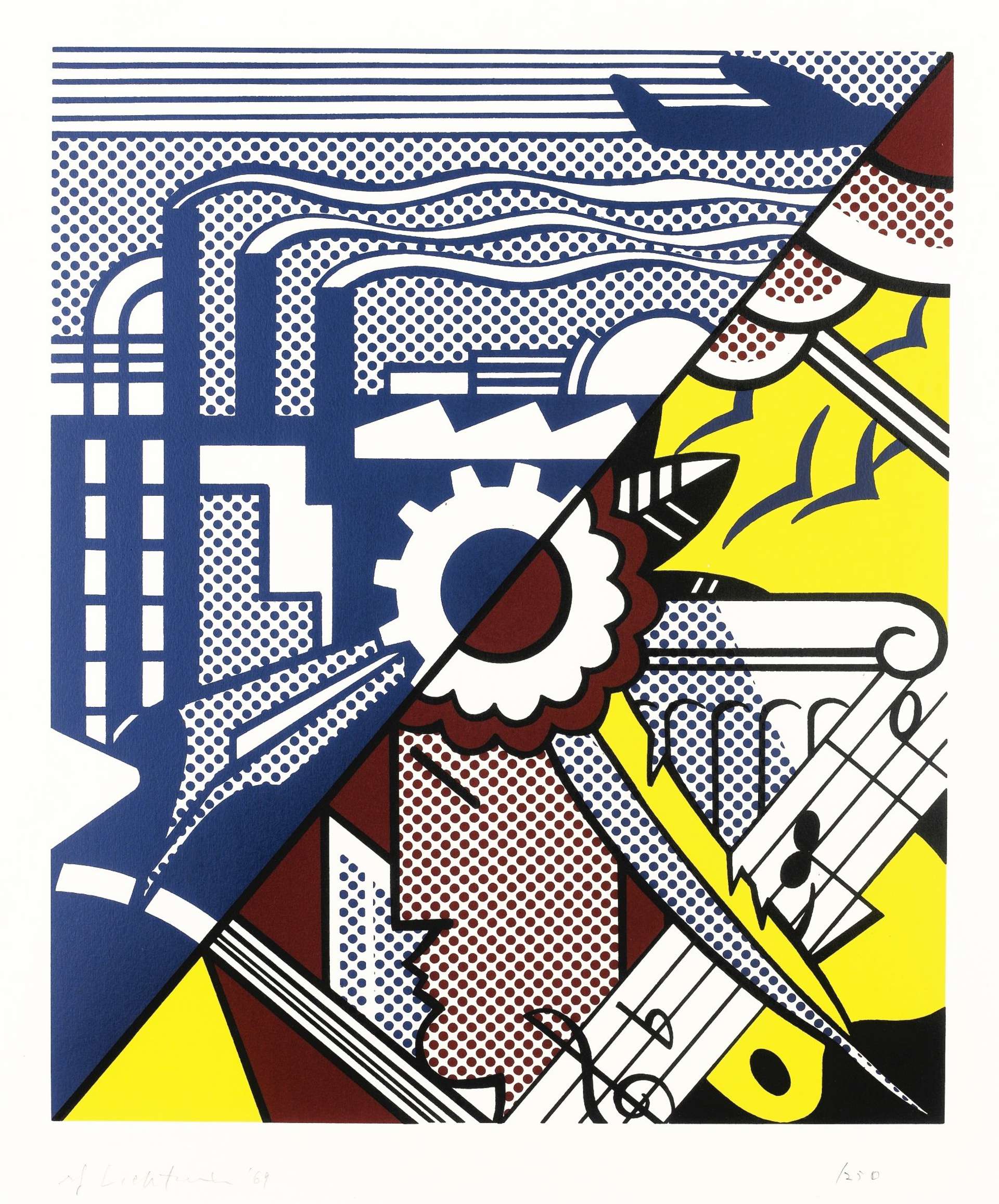 Industry And The Arts by Roy Lichtenstein - MyArtBroker