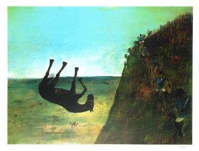 The Slip - Signed Print by Sidney Nolan 1971 - MyArtBroker