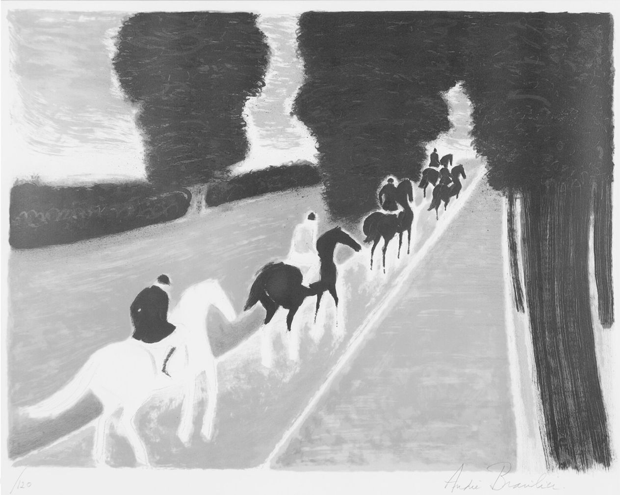 ANDRE BRASILIER 【九月夕方】lithograph150限定 ANDRE BRASILIER 【九月夕方】lithograph150限定 - メルカリ