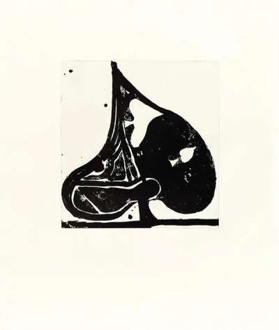 Sugarlift Spade - Signed Print by Richard Diebenkorn 1982 - MyArtBroker