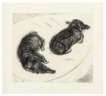 Dog Etching No. 2 - Signed Print