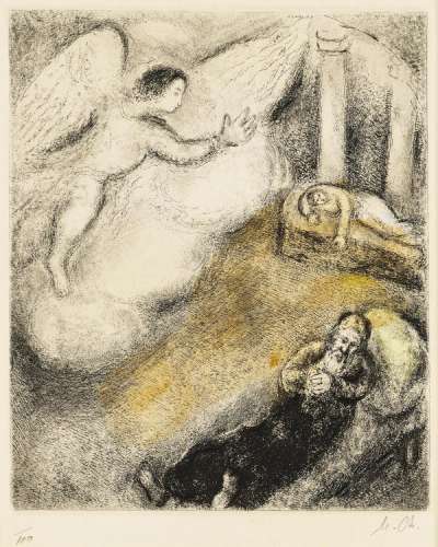 Samuel Appelé Par Dieu - Signed Print by Marc Chagall 1931 - MyArtBroker