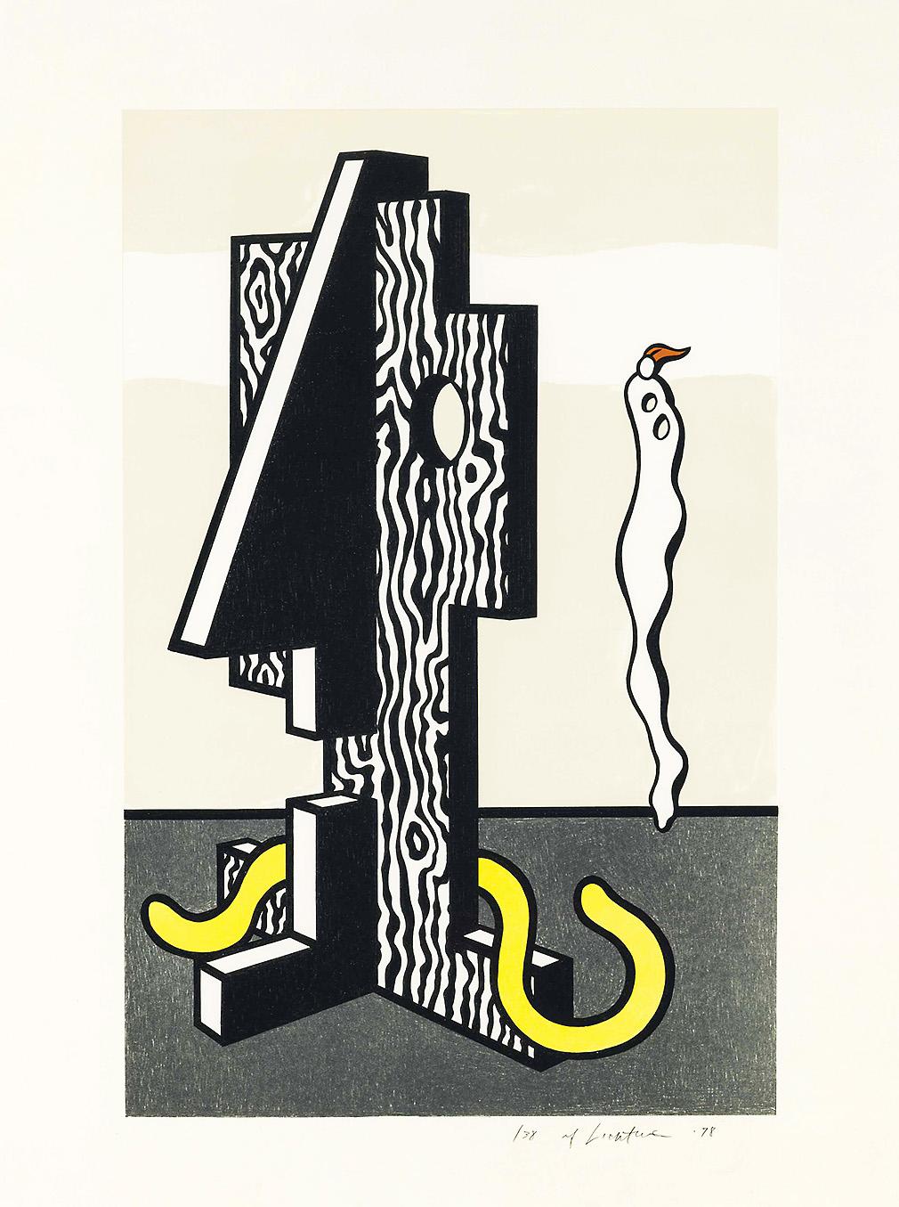 Roy Lichtenstein Figures (Signed Print) 1978 | For Sale