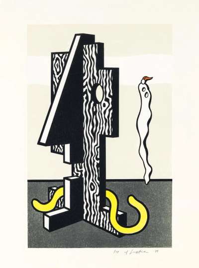 Figures - Signed Print by Roy Lichtenstein 1978 - MyArtBroker
