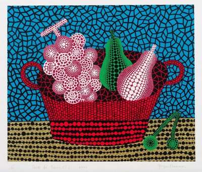 Panier De Fruits II, Amour Pour Toujours - Signed Print by Yayoi Kusama 2000 - MyArtBroker