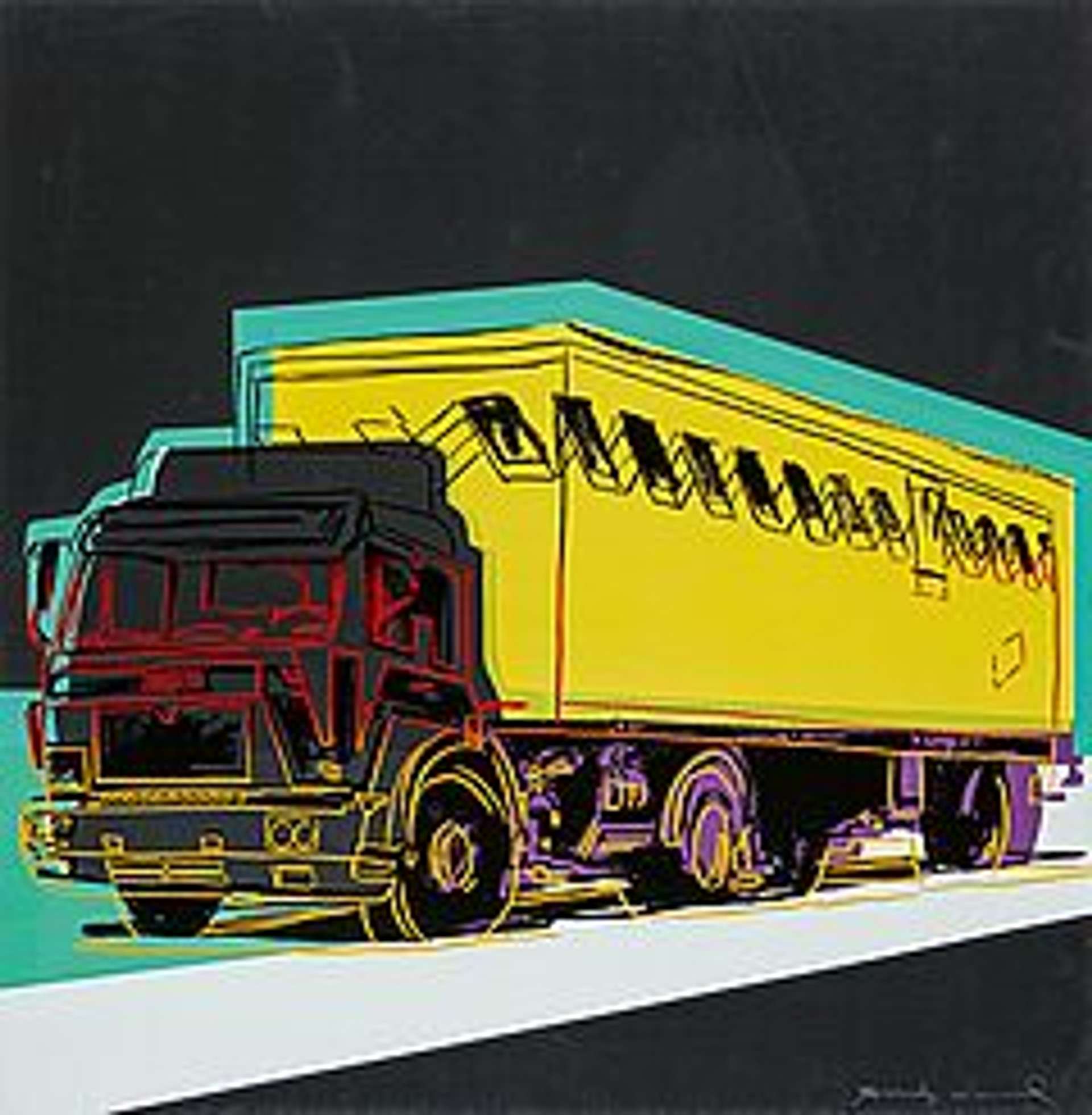 Truck by Andy Warhol