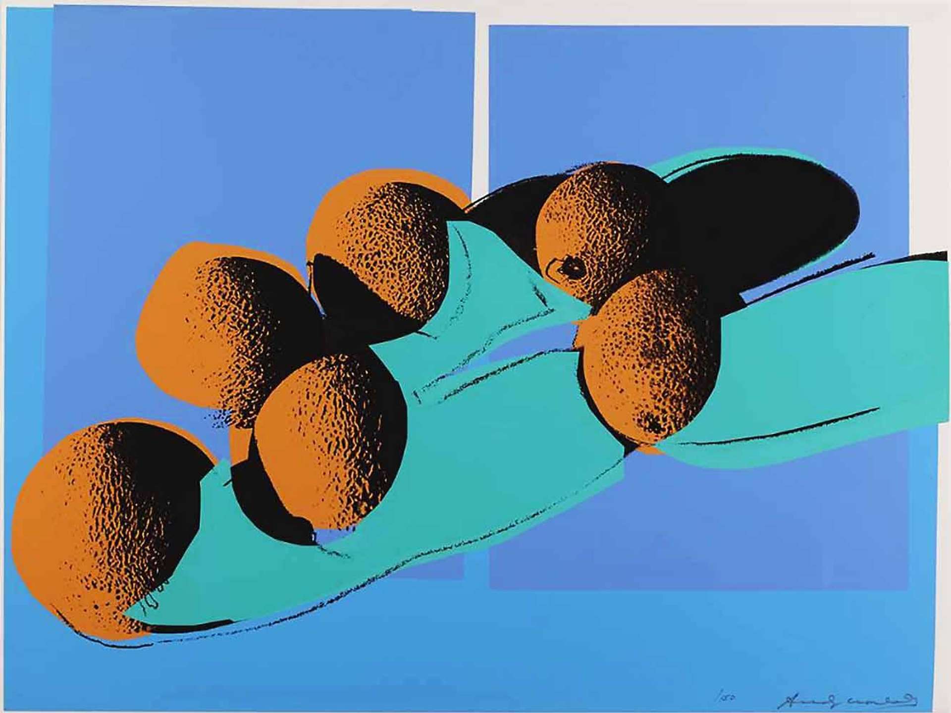Andy Warhol: Cantaloupes I (F. & S. II.201) - Signed Print